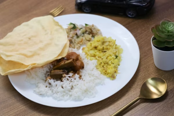 Repas post entraînement équilibré
